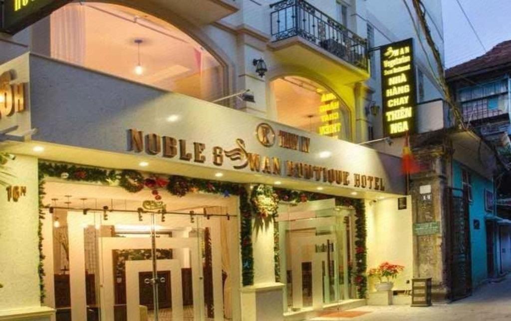 Noble & Swan Boutique Hotel Hanoi Exterior foto